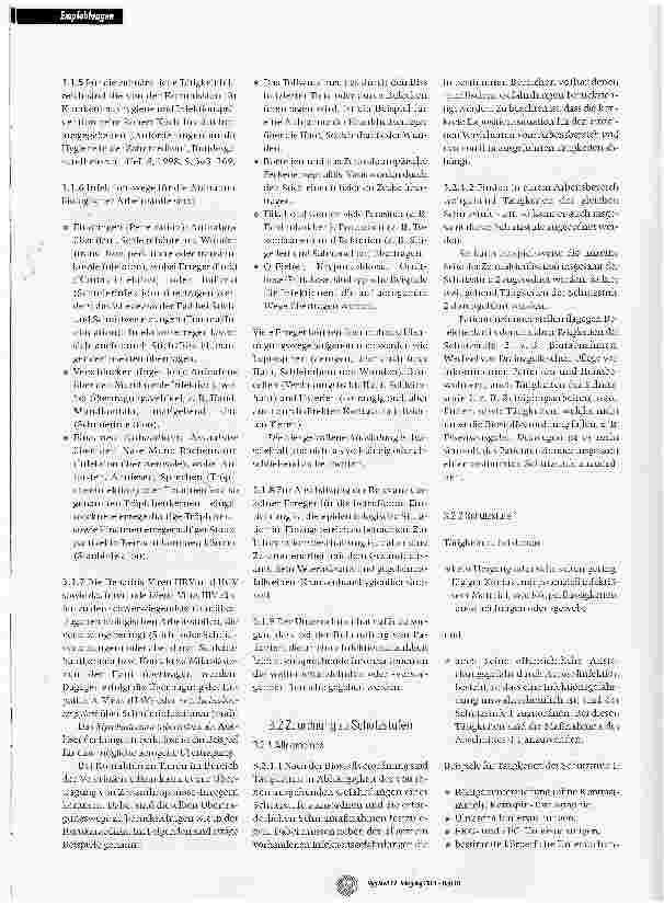 Vorschauseite 4: Biologische Arbeitsstoffe im Gesundheitswesen und in der Wohlfahrtspflege