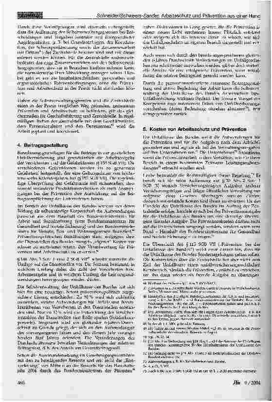 Vorschauseite 5: Arbeitsschutz und Prävention aus einer Hand: Das Modell der Unfallkasse des Bundes