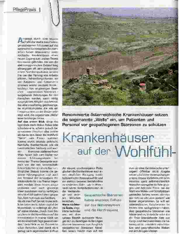 Vorschauseite 1: Krankenhäuser auf der Wohlfühl-Welle
