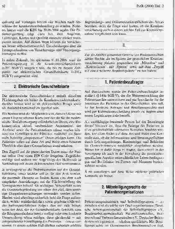 Vorschauseite 2: Neue Patientenrechte - Worauf müssen sich die Ärzte einstellen?