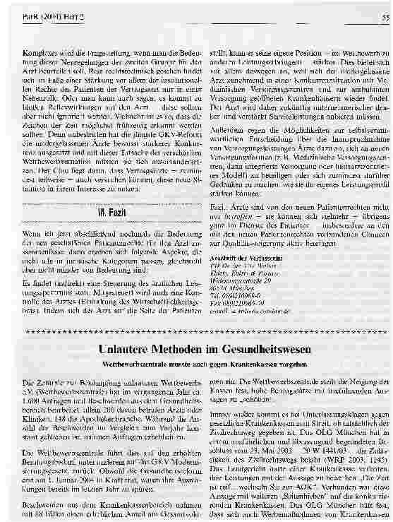 Vorschauseite 5: Neue Patientenrechte - Worauf müssen sich die Ärzte einstellen?