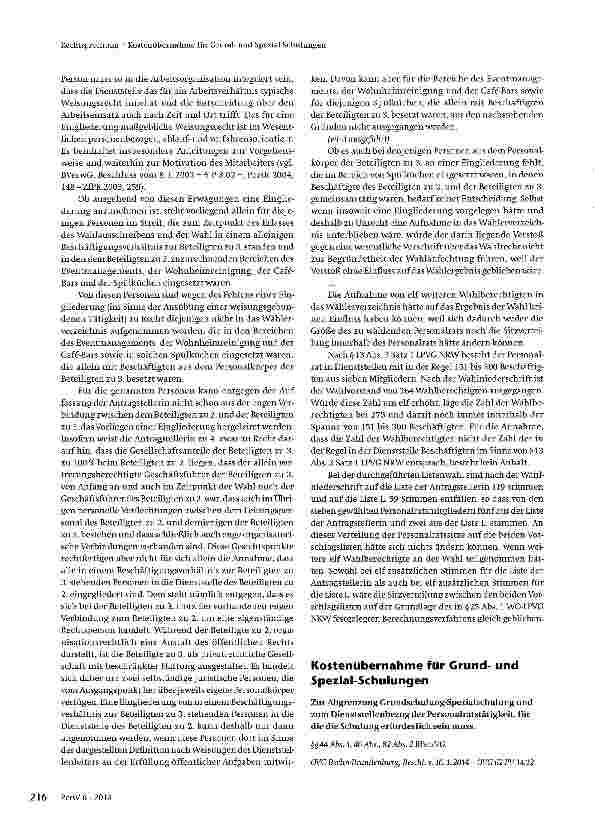 Vorschauseite 3: Wahlberechtigung nur bei Dienststellenzugehörigkeit und Beschäftigteneigenschaft