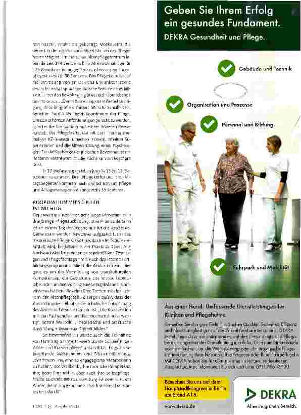 Vorschauseite 2: Note Eins für Schule und Betrieb