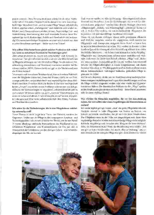 Vorschauseite 5: Ergotherapie im Pflegeheim!Aufgabenbeschreibung
