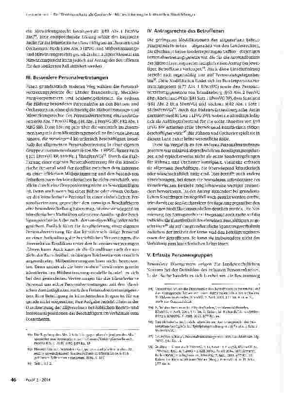 Vorschauseite 3: Der Tendenzschutz als Grenze der Mitbestimmung in kulturellen Einrichtungen