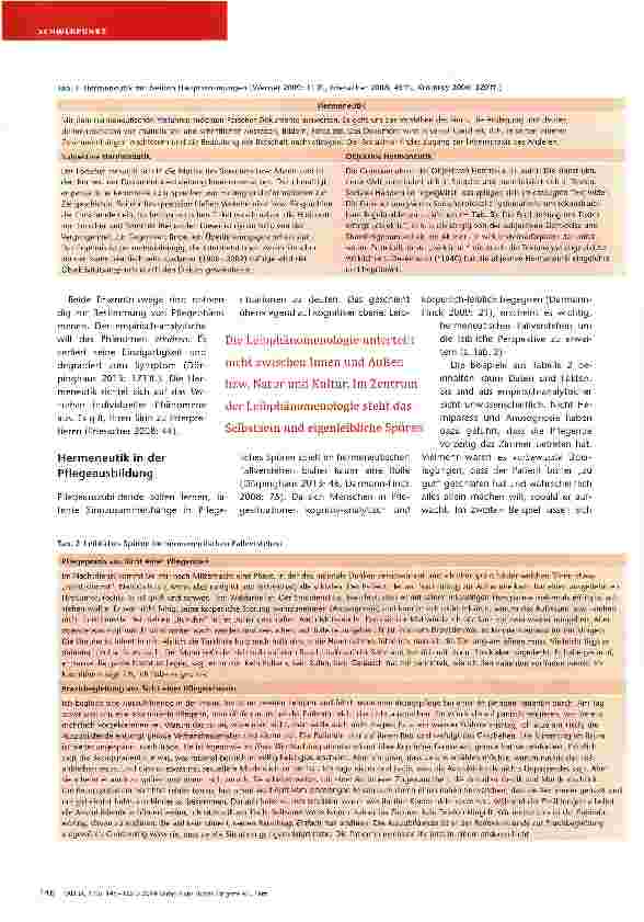 Vorschauseite 2: Hermeneutisches Fallverstehen: In der Pflege(lehrer)ausbildung angekommen?