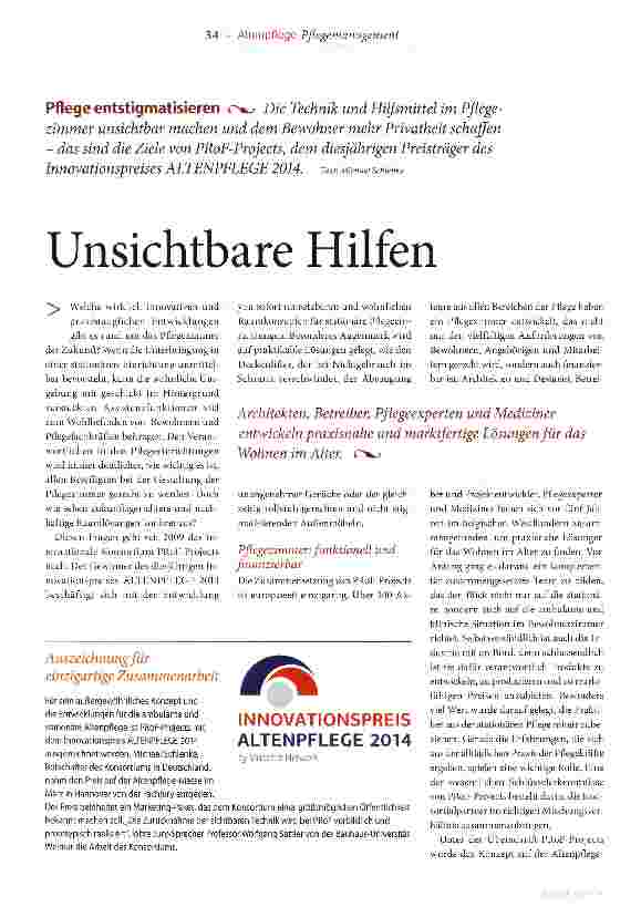 Vorschauseite 1: Unsichtbare Hilfen