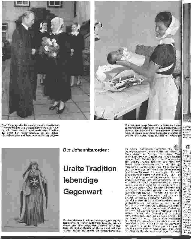 Vorschauseite 1: Der Johanniterorden Uralte Tradition - lebendige Gegenwart