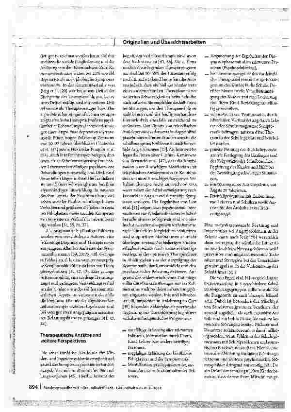 Vorschauseite 5: SchulverweigerungEin heterogenes Störungsbild