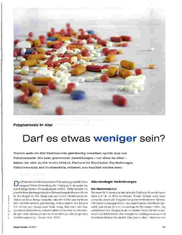 Vorschauseite 1: Darf es etwas weniger sein?
