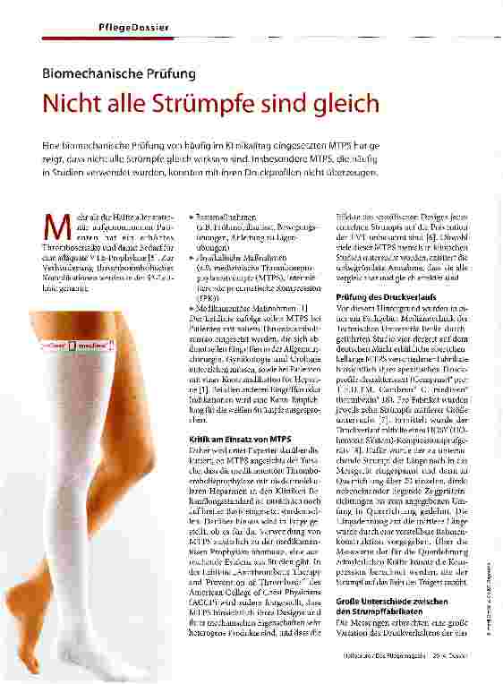 Vorschauseite 1: Nicht alle Strümpfe sind gleich
