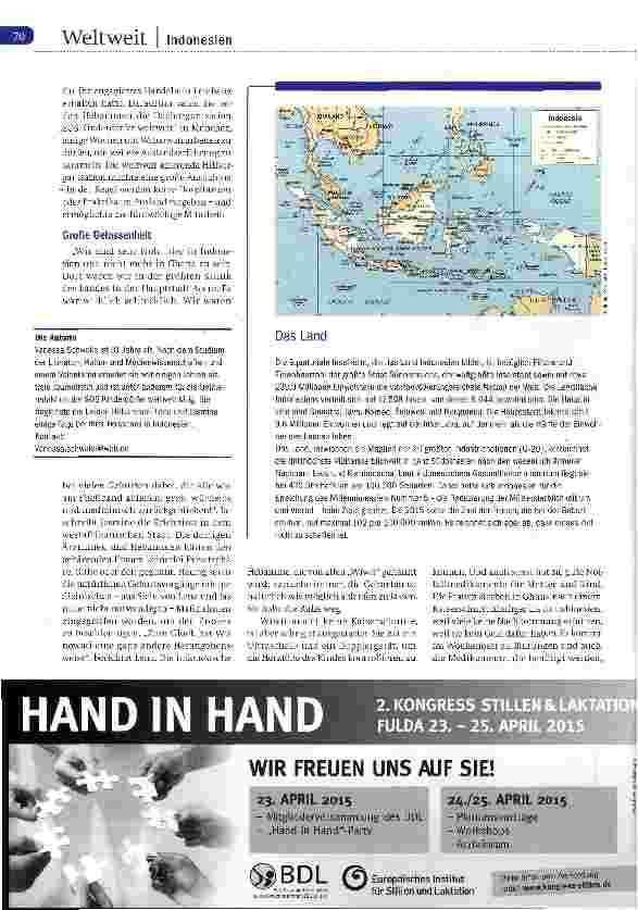 Vorschauseite 2: Hebammenarbeit in Indonesien - Fünf Wochen mit Witnowati