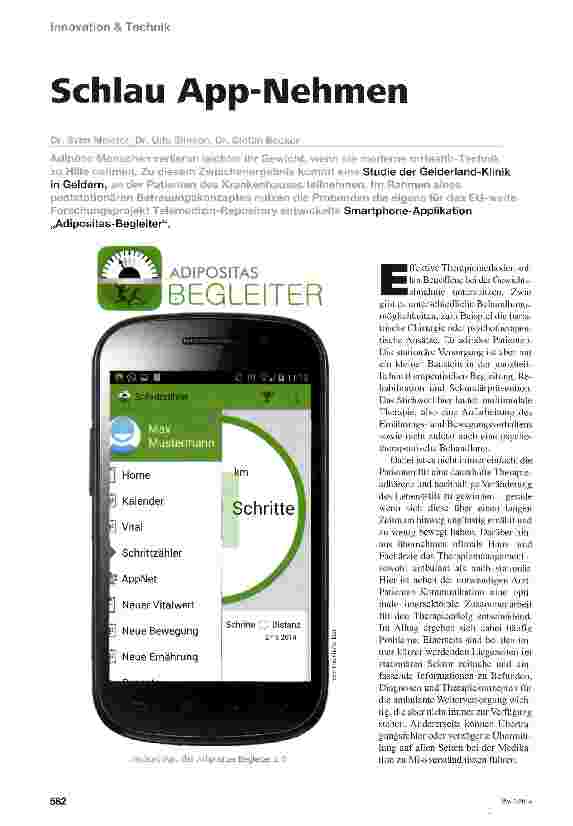 Vorschauseite 1: Schlau App-Nehmen