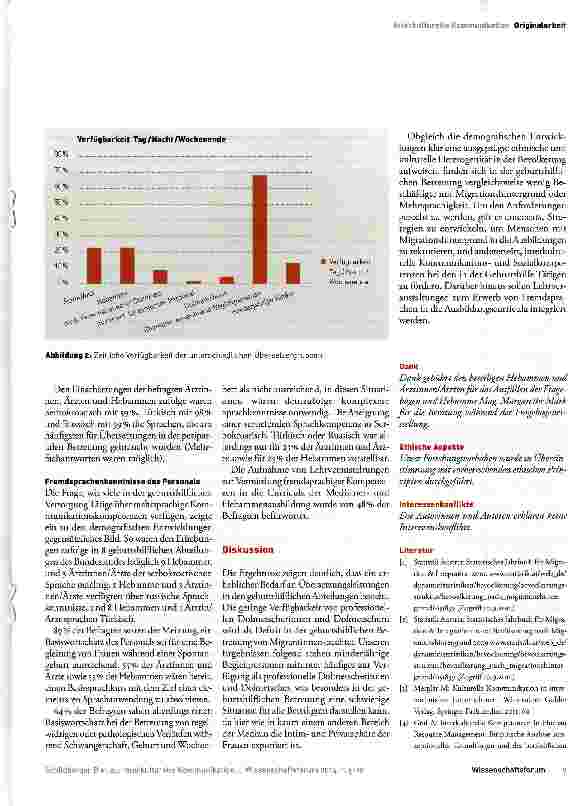 Vorschauseite 5: Interkulturelle Kommunikation in der geburtshilflichen Betreuung