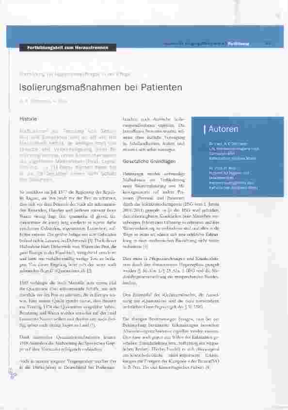 Vorschauseite 2: Fehler und Fehlervermeidung bei der Desinfektion