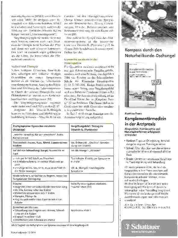 Vorschauseite 3: (Gift-)Pilze in der Homöopathie Teil 2
