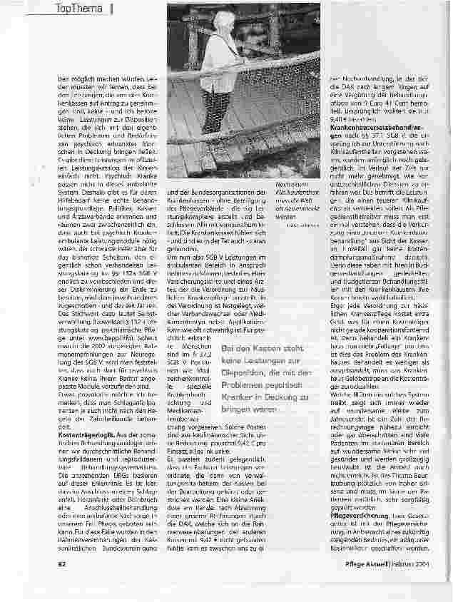 Vorschauseite 3: Ist die Gesundheitspolitik durchdacht?