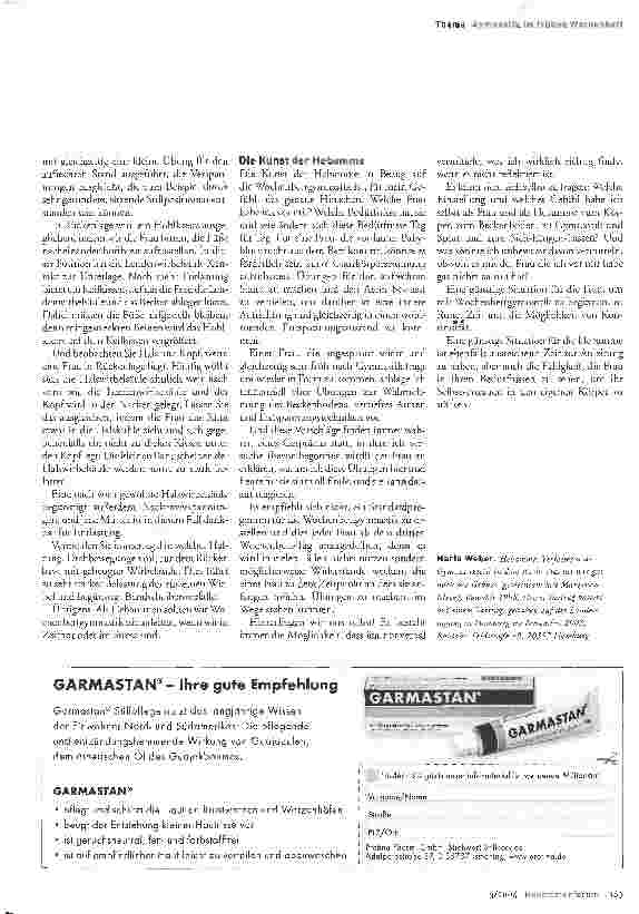 Vorschauseite 3: Körperbewusstsein braucht Zeit