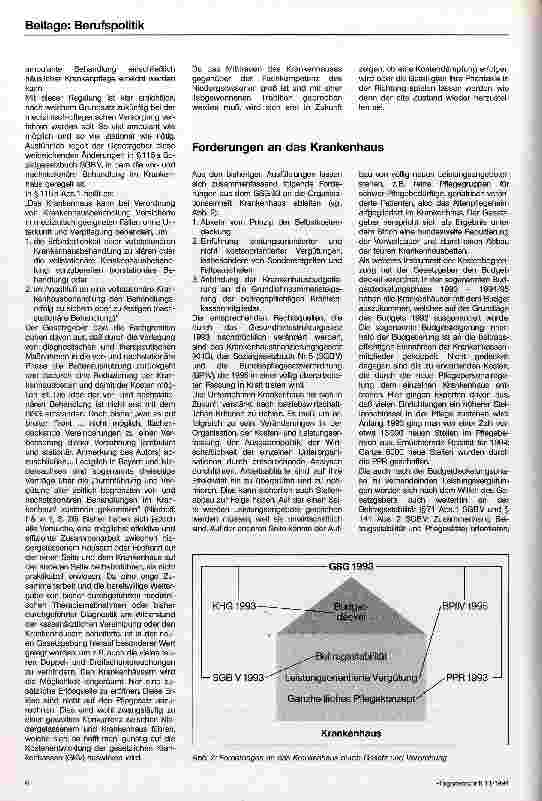 Vorschauseite 4: Das Gesundheitsstrukturgesetz wirklich das Heil unseres Gesundheitssystems?