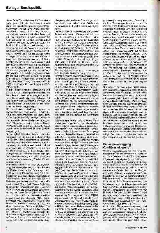 Vorschauseite 6: Das Gesundheitsstrukturgesetz wirklich das Heil unseres Gesundheitssystems?