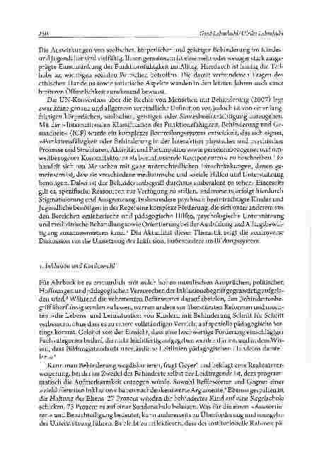 Vorschauseite 2: Ethische Probleme bei seelischen Behinderungen im Kindesund Jugendalter