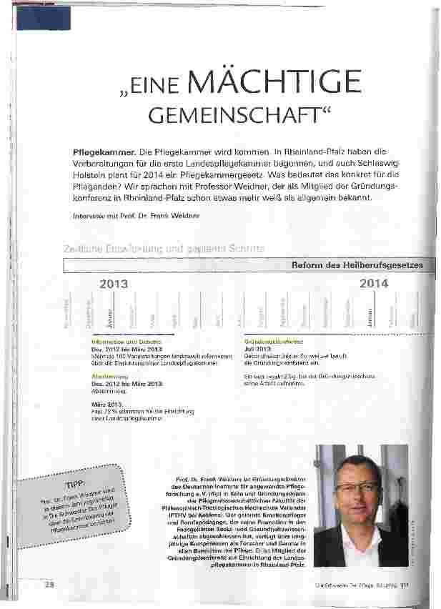 Vorschauseite 1: EINE MÄCHTIGE GEMEINSCHAFT