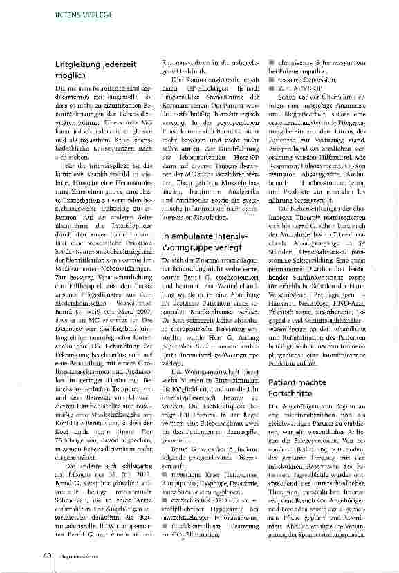 Vorschauseite 2: Zurück ins Leben
