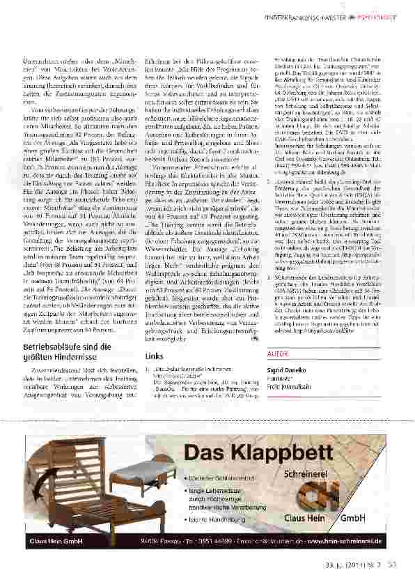 Vorschauseite 3: Am eigenen Leib erfahrenVerausgabung und Erholung in Balance halten