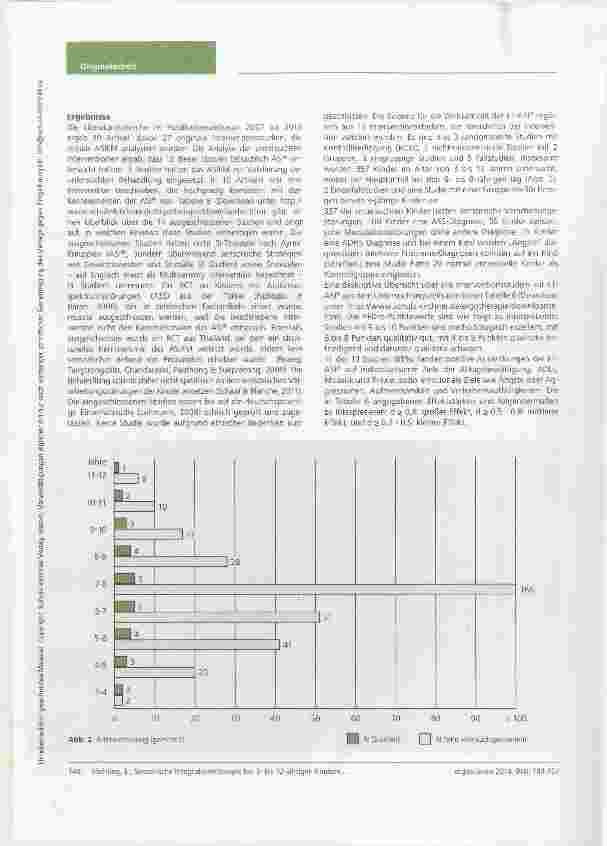 Vorschauseite 5: Evidenz zur Wirksamkeit der Sensorischen Integrationstherapie bei 3- bis 12-jährigen Kindern mit sensorischen Verarbeitungsstörungen Eine systematische Forschungsübersicht 2007 bi…