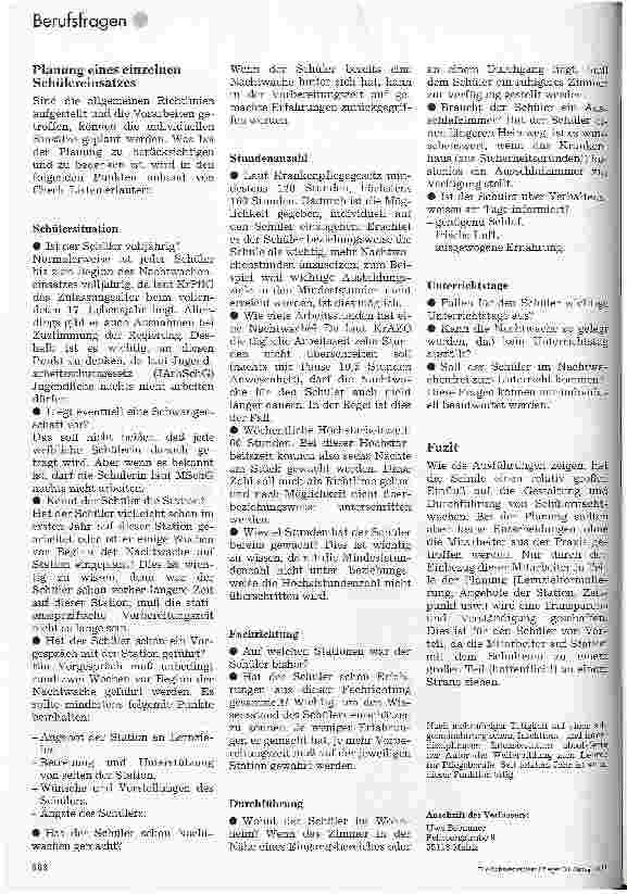 Vorschauseite 4: Planung und Organisation von Schülernachtwachen