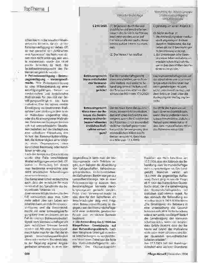 Vorschauseite 5: Der Wille des Patienten sollte immer respektiert werden!