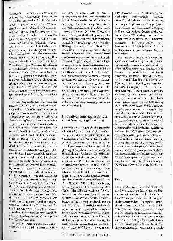 Vorschauseite 5: Komplexe Medikamententherapien bewältigenTheoretische Betrachtung einer Herausforderung im Lebensalltag chronisch kranker Menschen