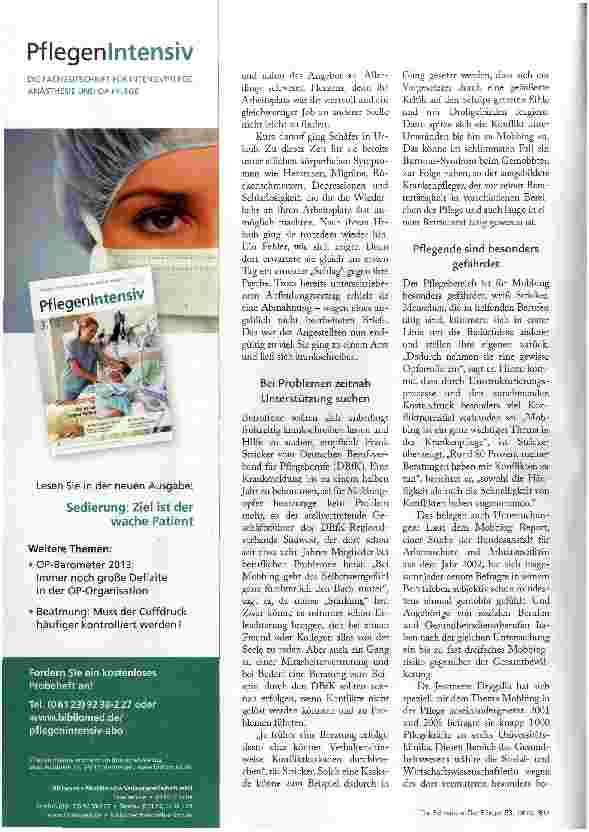 Vorschauseite 3: WENN DER JOB ZUM PSYCHOTERROR WIRD
