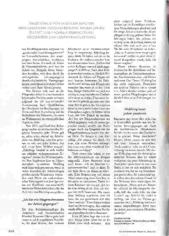 Vorschauseite 4: WENN DER JOB ZUM PSYCHOTERROR WIRD