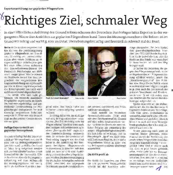 Vorschauseite 1: Richtiges Ziel, schmaler Weg