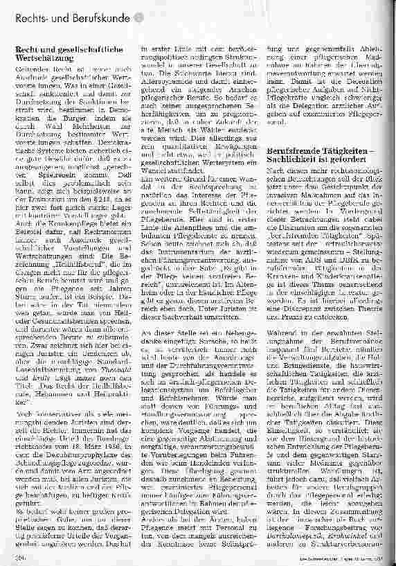 Vorschauseite 2: Injektionen und andere invasive Maßnahmen aus der Sicht der Pflegenden Standortbestimmung zum Recht in der Pflege