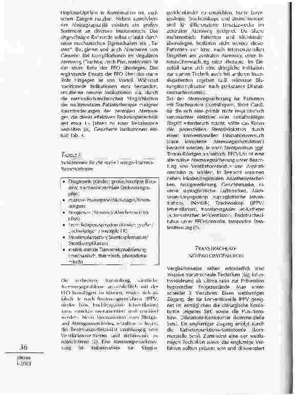 Vorschauseite 3: MANAGEMENT DES SCHWIERIGEN ATEMWEGES IN DER INTENSIVMEDIZIN