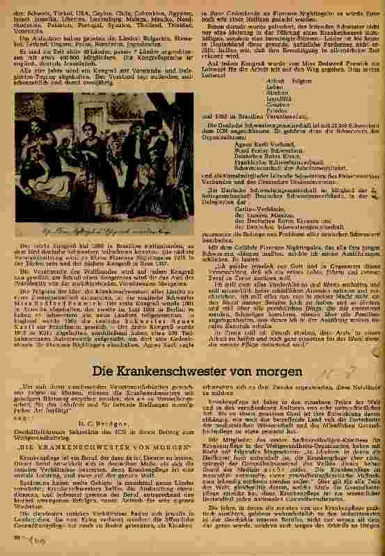 Vorschauseite 1: Die Krankenschwester von morgen