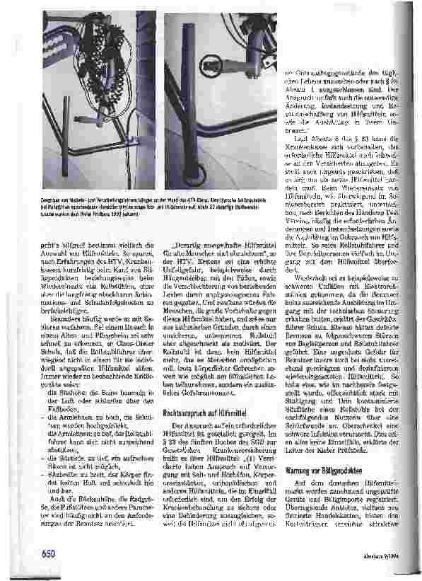 Vorschauseite 3: Rollstühle auf dem Prüfstand