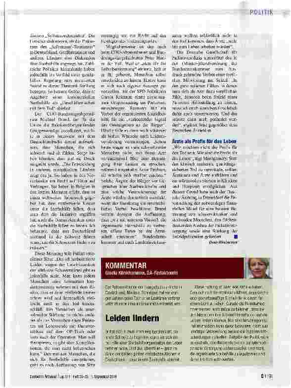 Vorschauseite 2: Schmerzfreiheit ist immer möglich