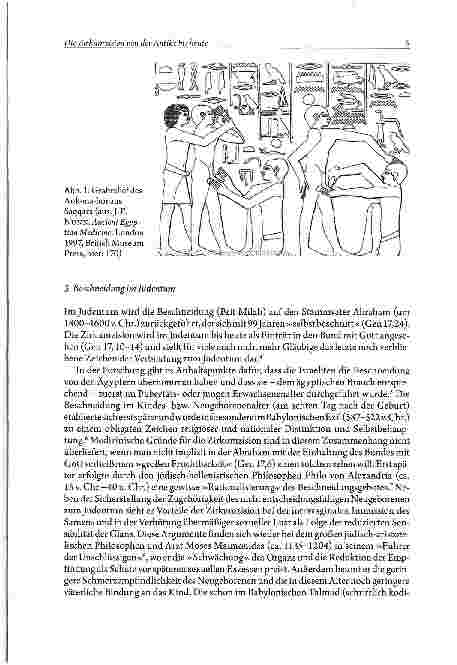 Vorschauseite 3: Die Zirkumzision von der Antike bis heute Eine medizinhistorische Übersicht
