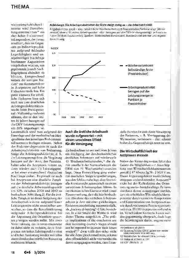 Vorschauseite 4: Das ärztliche Preissystem: Zentrale Problemzone der ärztlichen Vergütung