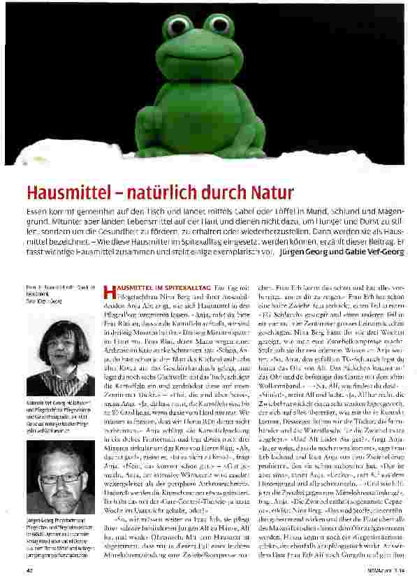 Vorschauseite 1: Hausmittel - natürlich durch Natur