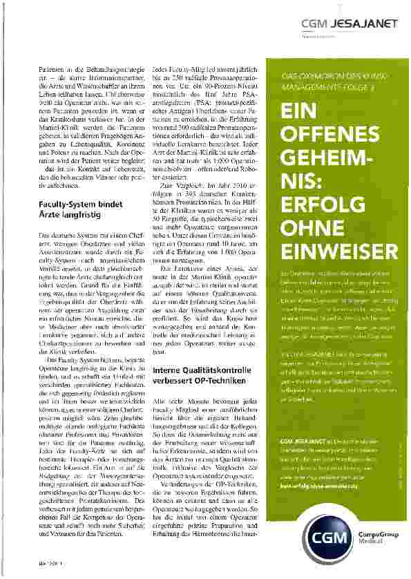 Vorschauseite 2: Dem Krebs an den Kragen