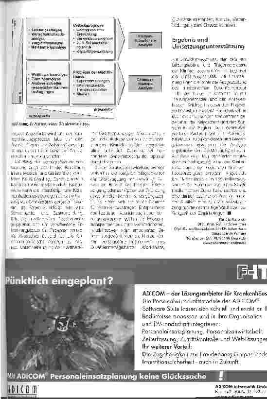Vorschauseite 3: Neuordnung regionaler KrankenhausversorgungStrukturanalyse als Basis für strategische Positionierung -ein Praxisbeispiel