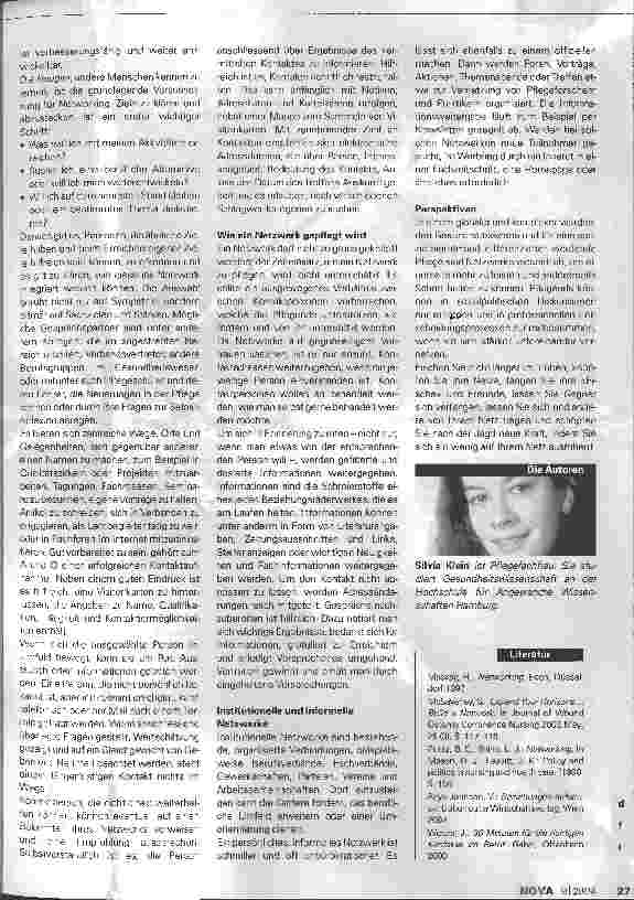 Vorschauseite 2: Professionelle Netzwerke knüpfen und pflegen