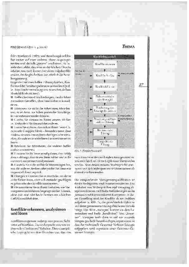 Vorschauseite 4: Konflikte erkennen und lösen
