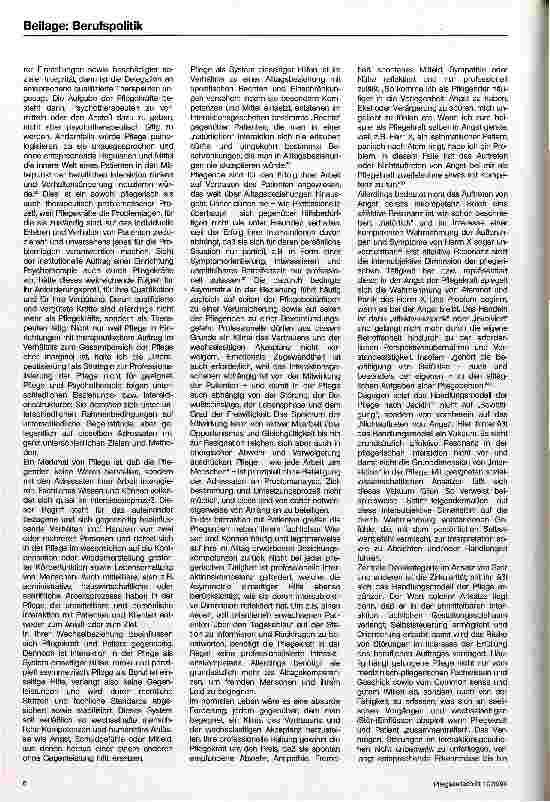 Vorschauseite 5: Zur Professionalisierung der Pflege