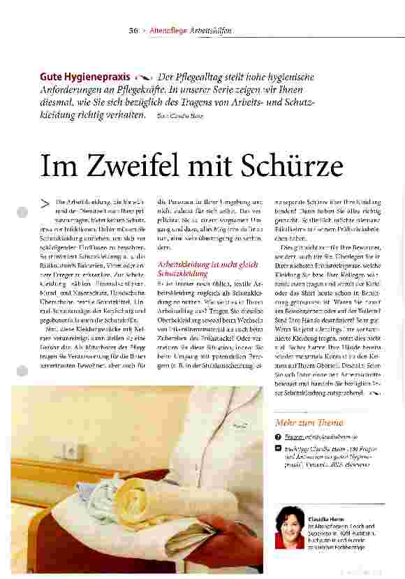 Vorschauseite 1: Im Zweifel mit Schürze