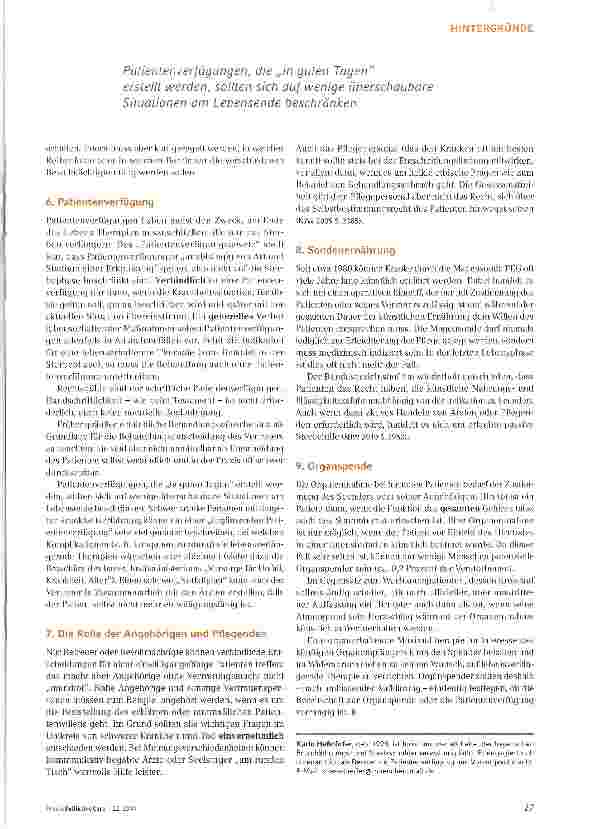 Vorschauseite 4: Vorsorgen - verfügen - bevollmächtigen